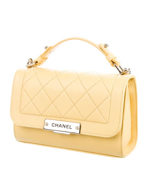 chanel label click flap bag|Chanel flap bag agneau.